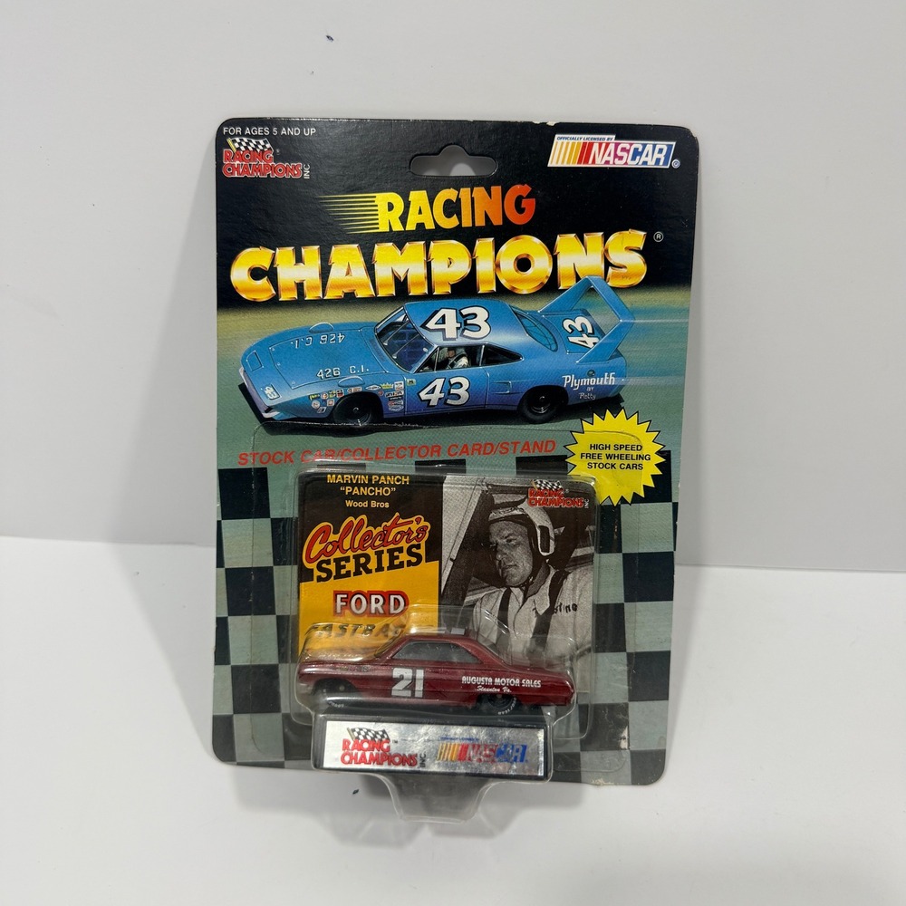 Racing Champions Diecast Car Red New Marvin Panch Pancho Ford #21 1991